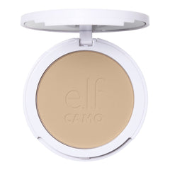 e.l.f. Camo Powder Foundation, Primer-Infused Buildable & Long-Lasting Medium-to-Full Coverage Foundation, Light 280 N