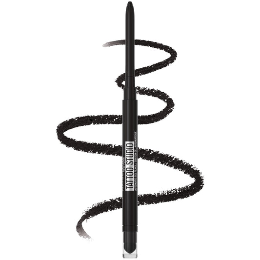 Maybelline New York Tattoo Studio Smokey Gel Pencil Liner Smokey Black, 0.28 gram