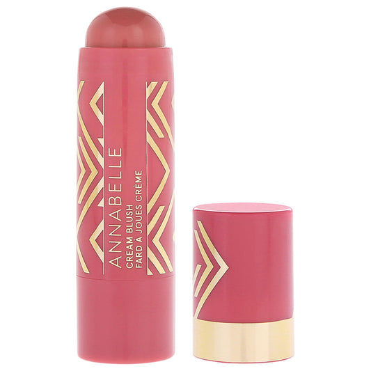 Annabelle Perfect Cream Blush, Golden Pink, Creamy Blush Stick, Buildable & Blendable Finish, Healthy-Looking Cheeks, Waterproof, Long-Lasting, Cruelty-Free, Paraben-Free, 6.2 g