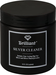 Brilliant Silver Dip Cleaner, Black 8 Oz