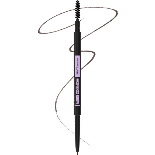 Maybelline New York Brow Ultra Slim Defining Eyebrow Pencil, Black Brown, 0.003 Oz (Packaging May Vary)