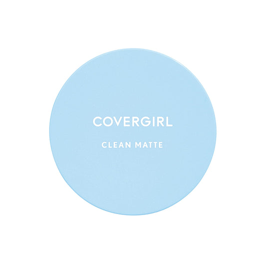 COVERGIRL - Clean Matte Pressed Powder - Packaging May Vary , Buff Beige - 525 , 10 g (Pack of 1)