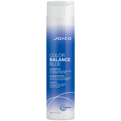 Joico Color Balance Blue Shampoo or Conditioner, for Highlighted Brunette Hair, Neutralizes Brassy Tones, Protects Colour Treated Hair, with Keratin and Green Tea Extract