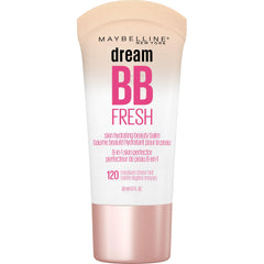 Maybelline Dream Fresh Skin Hydrating BB cream, 8-in-1 Skin Perfecting Beauty Balm Sheer Tint Coverage, Oil-Free, Medium, 1 Fl Oz