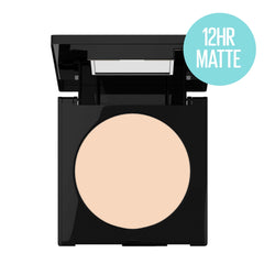 Maybelline New York Matte + Poreless Pressed Face Powder Makeup, Translucent, 8.5 Grams