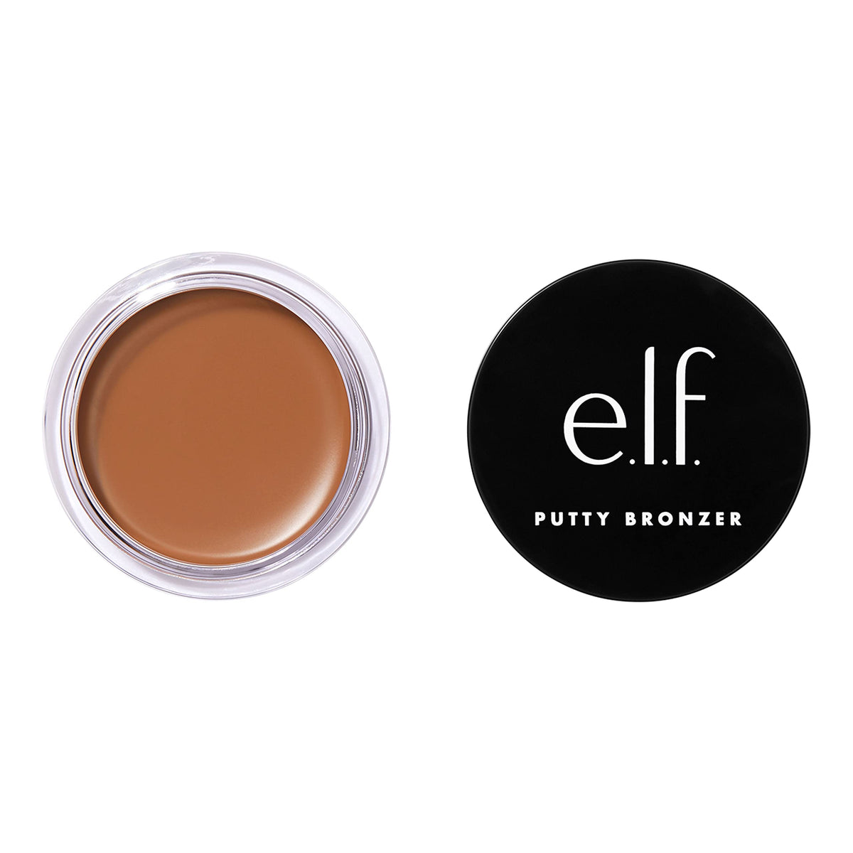 e.l.f. Putty Bronzer, Creamy & Highly Pigmented Formula, Creates a Long-Lasting Bronzed Glow, Infused with Argan Oil & Vitamin E, Golden Daze, 0.35 Oz (10g)