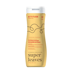 ATTITUDE Nourishing Shampoo for Curly Hair with Moringa Oil, Made in Canada, EWG Verified, Vegan and Naturally Derived, 3a, 3b, 3c Curl Type, Provides Lightweight Moisture to Curls, 473 mL