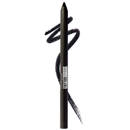 Maybelline New York Tattoostudio Waterproof, Long Wearing, Eyeliner Pencil Makeup, Deep Onyx, 0.04 Ounce