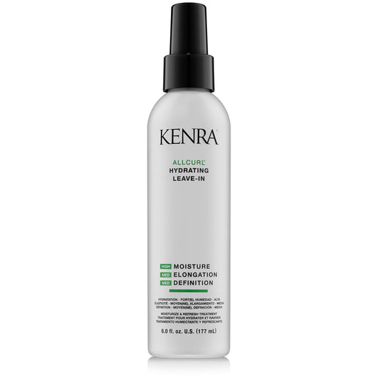 Kenra AllCurl Hydrating Leave-In |Leave-In Conditioner | Hydrates, Detangles, & Preps Curls | 72 Hour Moisture Retention | Wavy, Curly, Coily Hair | 6 oz