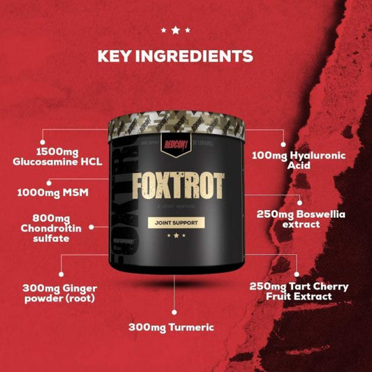 Redcon1 - Foxtrot Joint Support 60 Servings