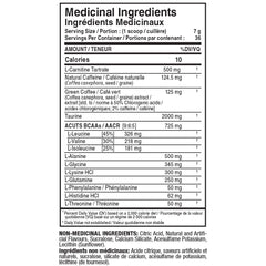 ALLMAX Nutrition - AMINOCUTS (A:CUTS) - Weight-Management BCAA (L-Carnitine + Taurine + Green Coffee) - Arctic Orange - Dye Free - 252 Gram - 36 Servings