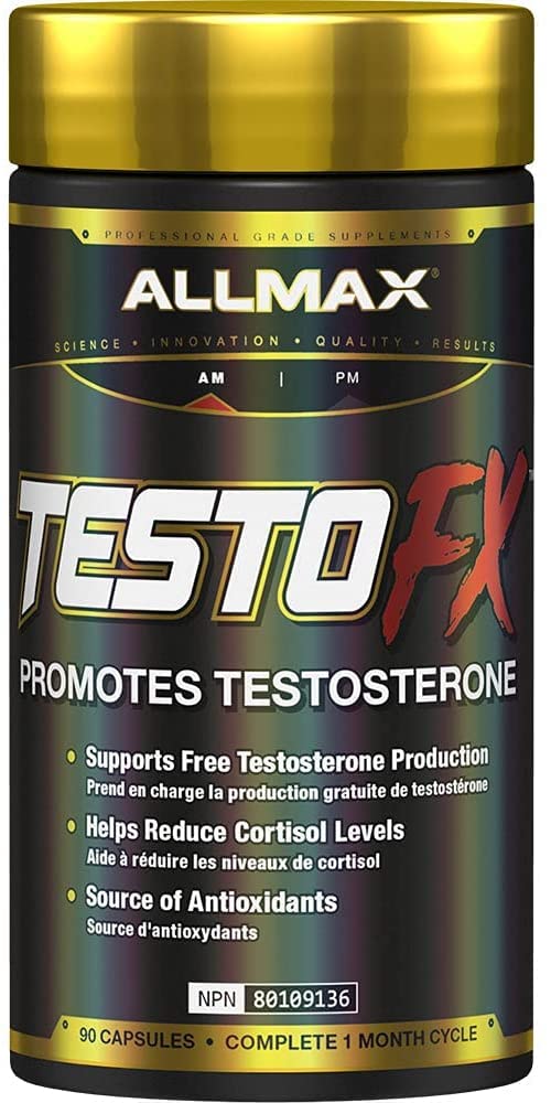 ALLMAX Nutrition - TestoFX - 5-stage Male Testosterone Support, 90 Count