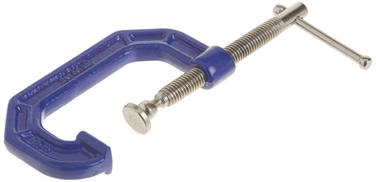 Irwin Tools 225102ZR C-CLAMP 2" 100 Series, 2in, Blue, Gray