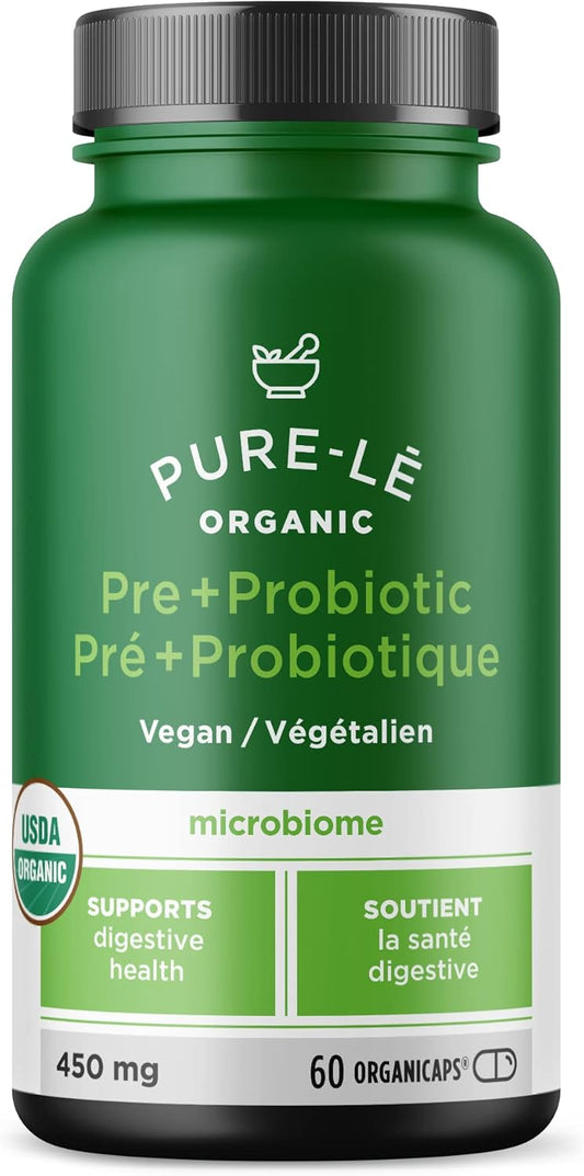 Pure-le Organic Prebiotic + Probiotic 60ct