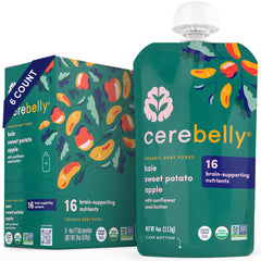 Cerebelly Purees - 2 x 6 pack 128ml