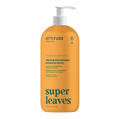 ATTITUDE Volume and Shine Hair Shampoo, EWG Verified, For Thin Hair, Naturally Derived Ingredients, Vegan and Plant Based, Soy Protein And Cranberries, 946 mL