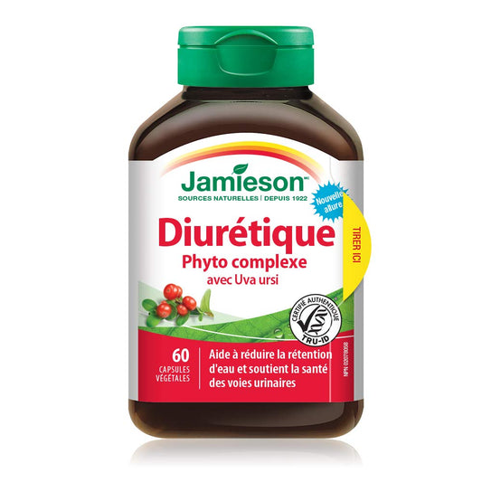 Jamieson Herbal Complex Diuretic 60 Capsules