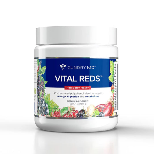 Gundry MD Vital Reds Concentrated Polyphenol Blend Dietary Supplement 4 oz (112.95g)