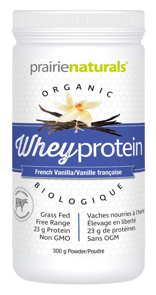 Prairie Naturals Organic Whey Protein, Vanilla, 300g