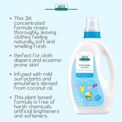 Aleva Naturals Gentle Baby Laundry, (40 Loads) 40 fl.oz / 1.2L