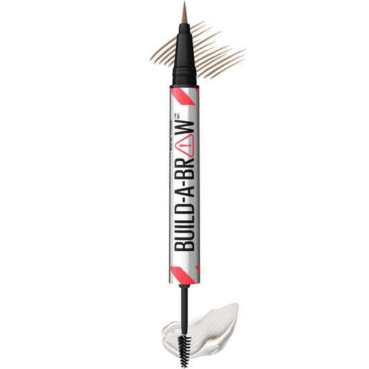 Maybelline New York 2-1 Build a Brow for real-looking full brows in 2 easy steps, Soft Brown, FORMAT