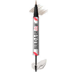 Maybelline New York 2-1 Build a Brow for real-looking full brows in 2 easy steps, Soft Brown, FORMAT