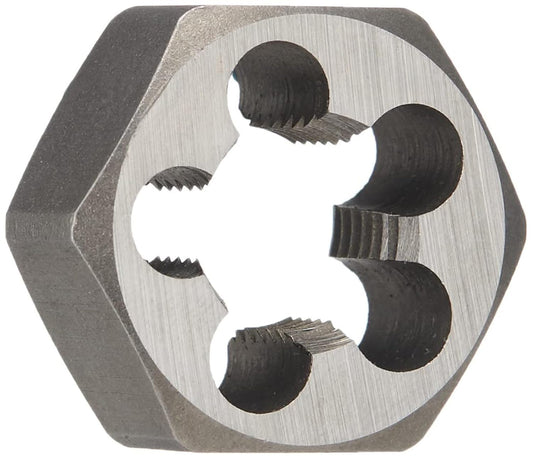 Drill America DWT Series Qualtech Carbon Steel Hex Threading Die, M16 x 2 Size (Pack of 1)