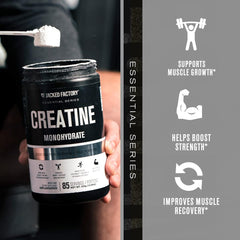 Jacked Factory Creatine Monohydrate - 85 servings