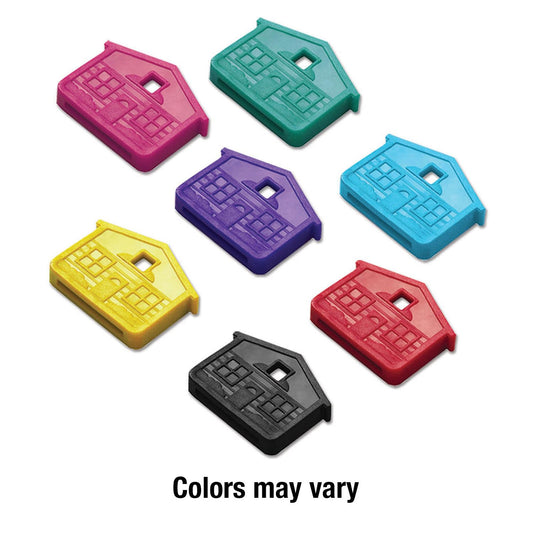 Lucky Line House Key Identifier Cap, Color May Vary, 2-Pack (16202)