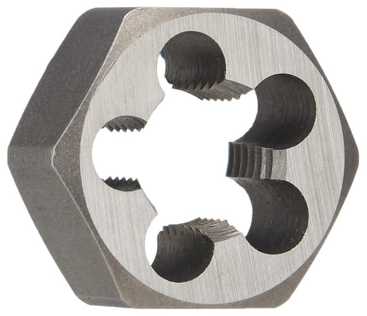 Drill America DWT Series Qualtech Carbon Steel Hex Threading Die, M20 x 1 Size (Pack of 1)