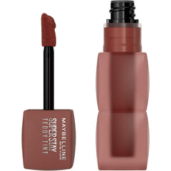 Maybelline Teddy Tint, Lip Stain, Soft Lip Tint, Light Feel, 12Hr Wear, Sheer or Blurred Finish, Mascara Tear