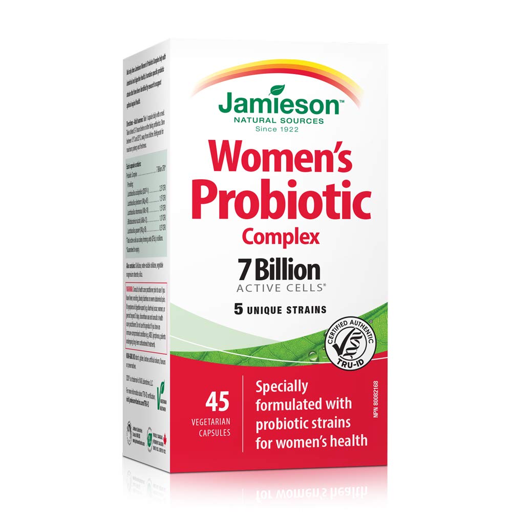 Jamieson Women's Probiotic Complex 7 Billion, 45 Veg caps