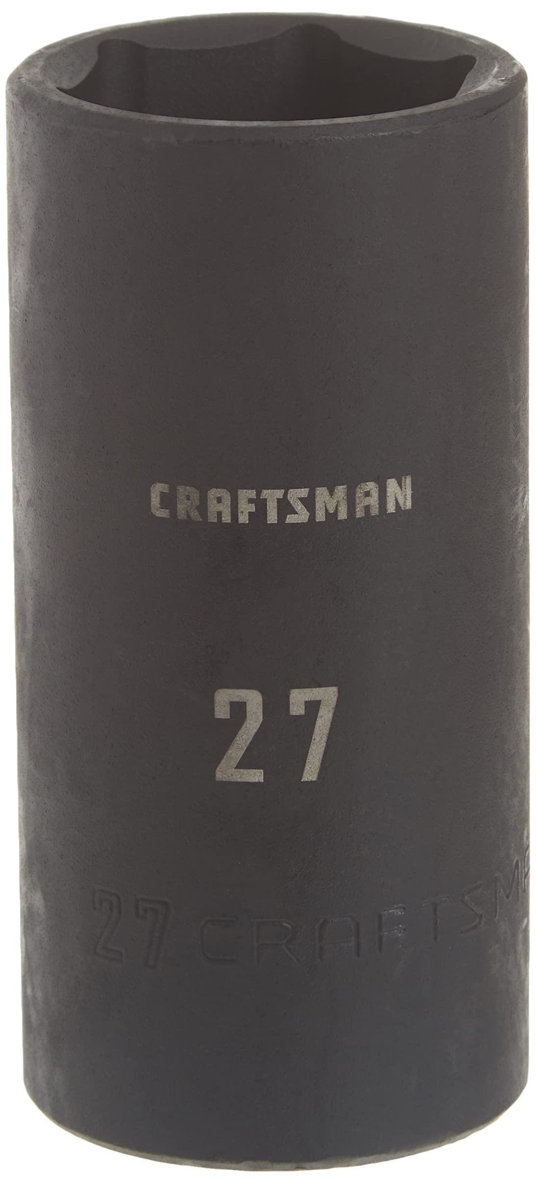 Craftsman Deep Impact Socket, Metric, 1/2-Inch Drive, 27mm (CMMT16087)