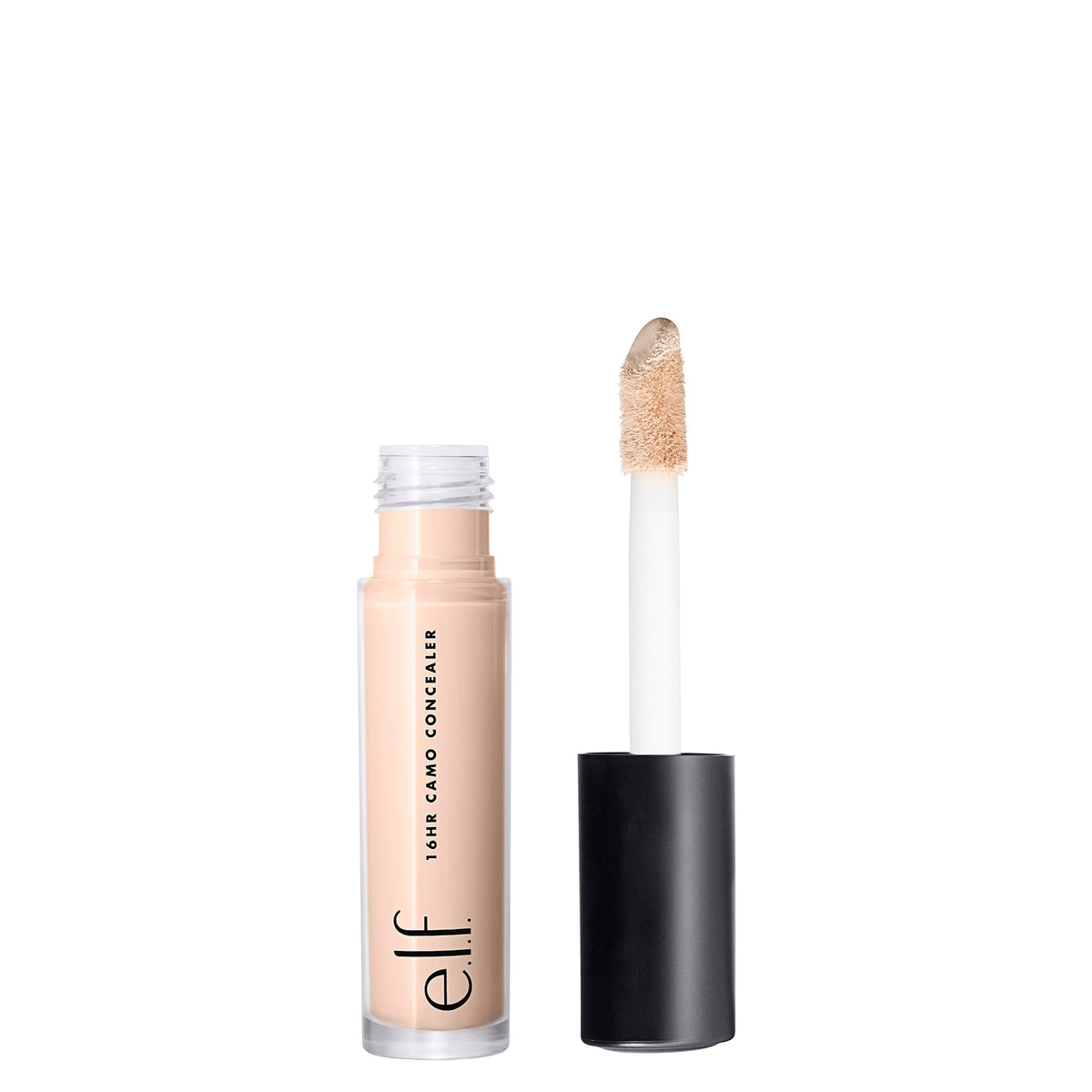 e.l.f. 16HR Camo Concealer, Full Coverage & Highly Pigmented, Matte Finish, Light Peach, 0.203 Fl Oz (6mL)