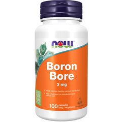 Now Foods Boron (Glycinate) 3mg 100vcap