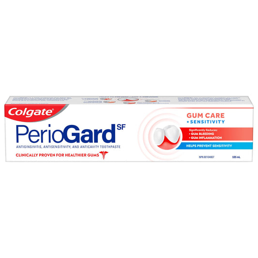 Colgate PerioGardSF Toothpaste for Gum Care & Sensitivity - 70 mL | Clinically Proven Formula for Healthy Gums, Reduces Bleeding & Inflammation, Fights Plaque & Prevents Gingivitis