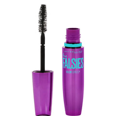 Maybelline Volum' Express the Falsies Volumizing, Washable Mascara, Blackest Black, 1 Count (Packaging May Vary)