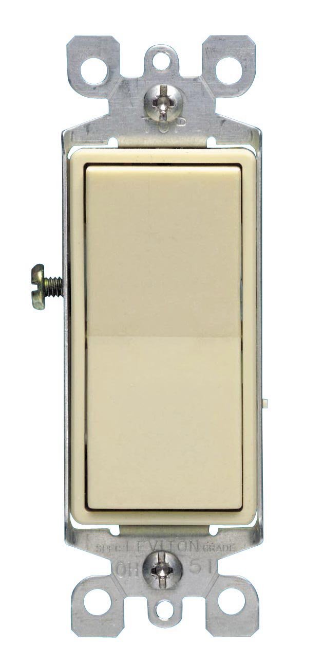 Decora Rocker 4-Way 15 Amp Switch, Ivory