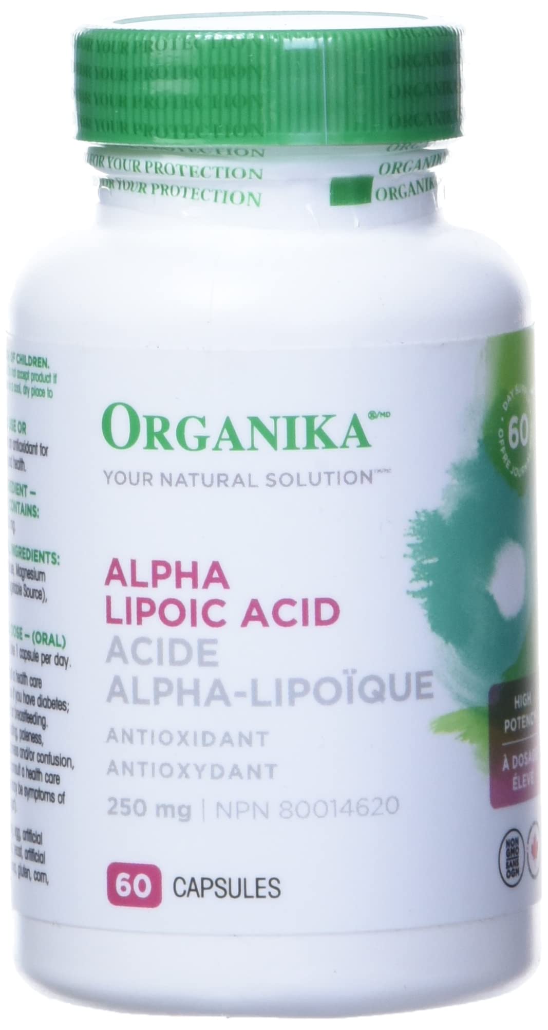 ORGANIKA ALPHA LIPOIC ACID (HIGH POTENCY) 60 CAPS