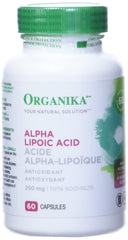 ORGANIKA ALPHA LIPOIC ACID (HIGH POTENCY) 60 CAPS