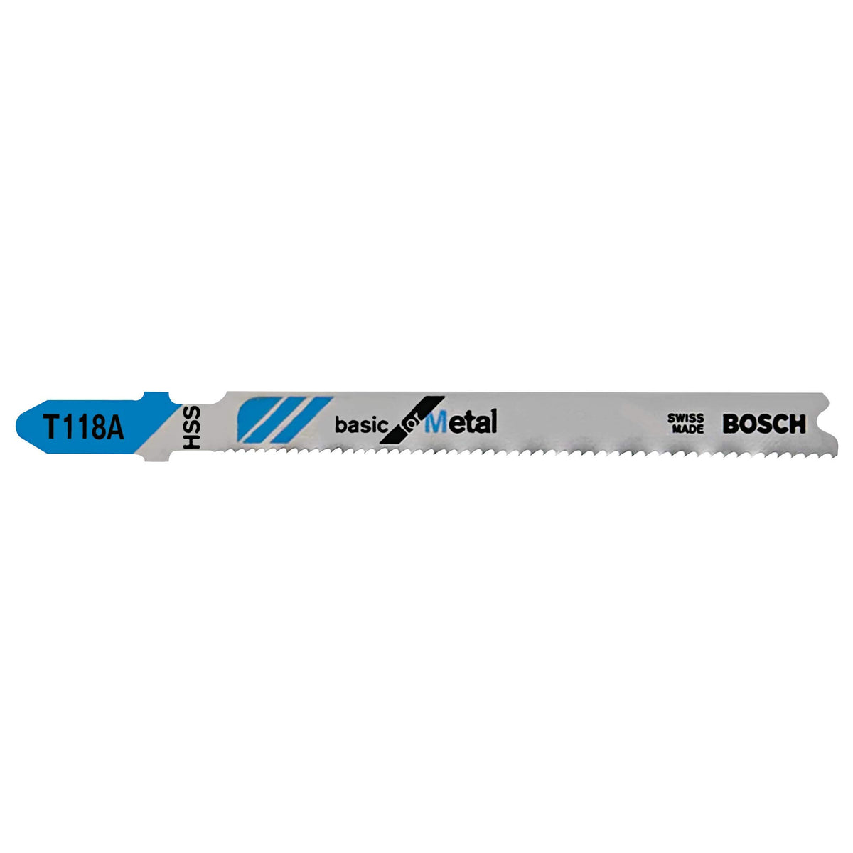 Bosch T118A3 3-Inch 24TPI HSS Bosch Shank Jigsaw Blade, 3 Pack