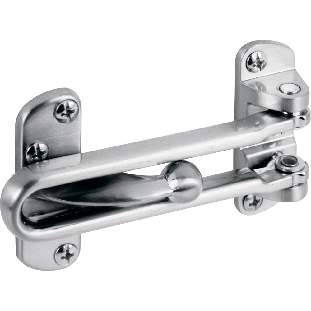 PRIME LINE U 10308 Swing Bar Door Guard, Satin Nickel