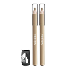 COVERGIRL - Easy Breezy Brow Fill + Define Brow Pencil, Sharpener Included, Long-Lasting, Deeply Pigmented, Blendable Formula, 100% Cruelty-Free