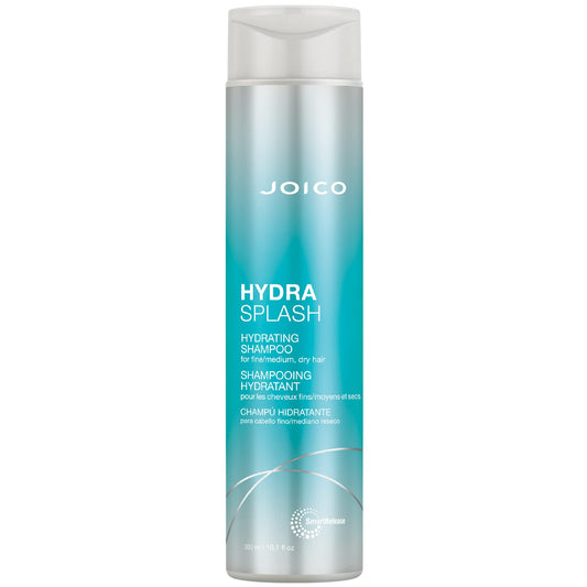 Joico HydraSplash Hydrating Shampoo or Conditioner for Fine to Medium Hair, Moisturizing Dry Damaged Hair with Keratin and Coconut Oil