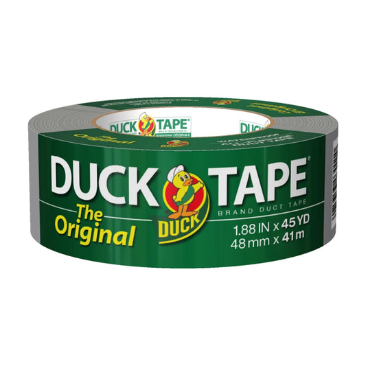 Duck 394468 All-Purpose Duct Tape, 1.88"x 45 yd, Silver, Single Roll