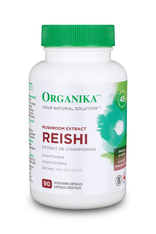 Organika Mushroom Extract - Reishi 90 Vcaps