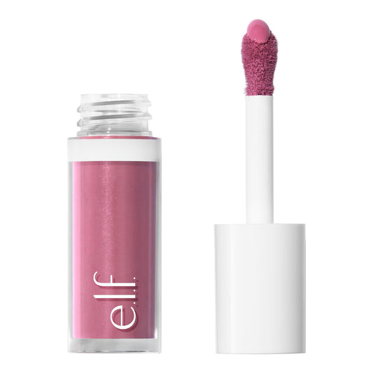 e.l.f. Camo Liquid Blush, Long-Lasting Liquid Blush For High-Pigment Colour, Creates A Soft, Dewy Finish, Vegan & Cruelty-Free, Bold-Faced Lilac