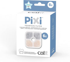 Catit PIXI Fountain Filters - 6-Pack