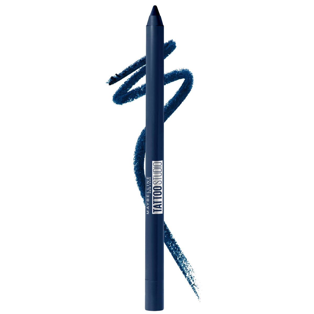 Maybelline New York Tattoo studio Waterproof, Long Wearing, Eyeliner Pencil Makeup, Striking Navy, 0.04 Oz