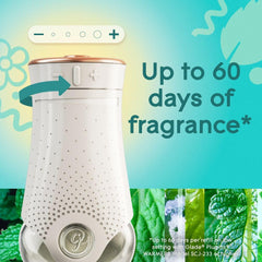 Glade PlugIns® Air Freshener Oil Refill, Scented and Essential Oils for Home and Bathroom, Empower Mint™, 2 Refills